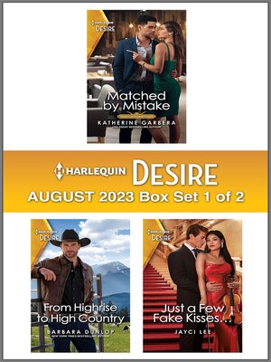 cover image of Harlequin Desire August 2023--Box Set 1 of 2